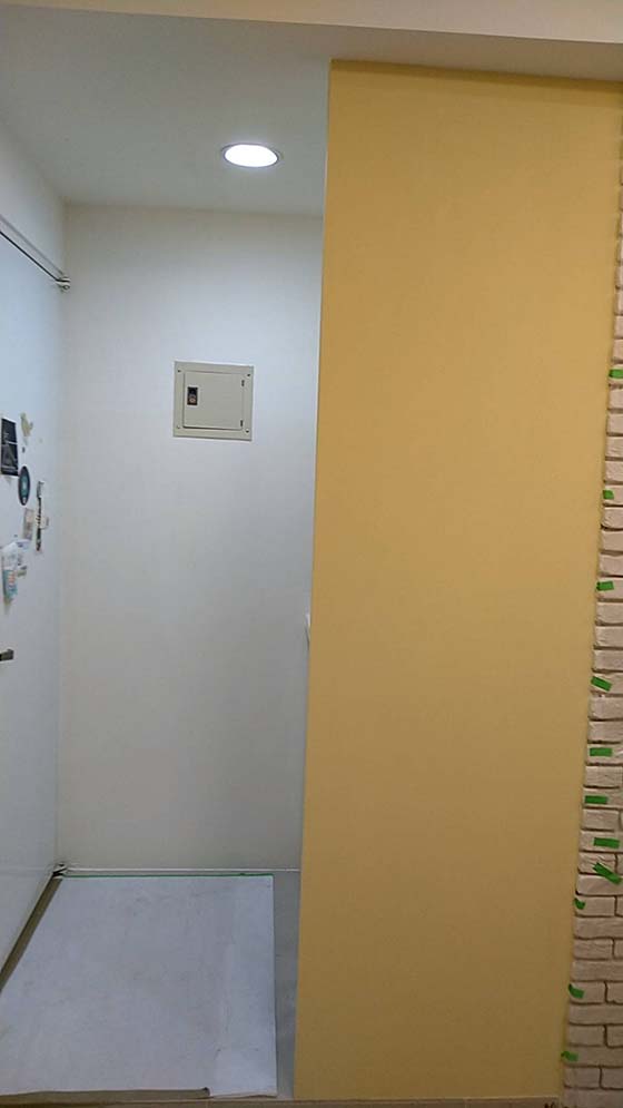 內湖油漆-內湖區金龍路套房完工照